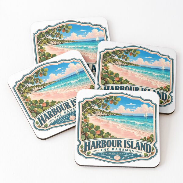 Item preview, Harbour Island The Bahamas Rose Sand Ocean Light Travel Vacation designed and sold by Simsimah26Parks.