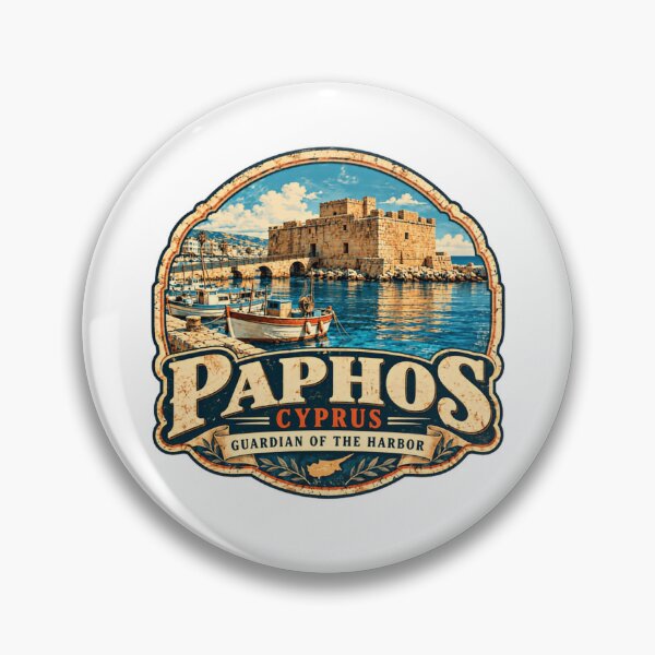 Artikelvorschau, Paphos, Zypern – Hafenwächter – Reiseandenken entworfen und verkauft von ManilStuck237.