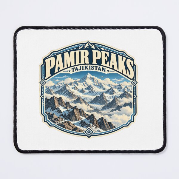 Item preview, Pamir Peaks Tajikistan Mountain Travel Explorer designed and sold by Simsimah26Parks.