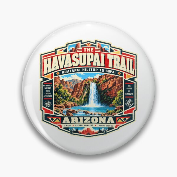 Item preview, The Havasupai Trail Arizona Hiking Adventure Hualapai Hilltop Supai Journey designed and sold by kristyparkStar3.