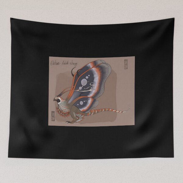 Item preview, Elektan Mythical Creature with Butterfly Wings designed and sold by fibiiistd.