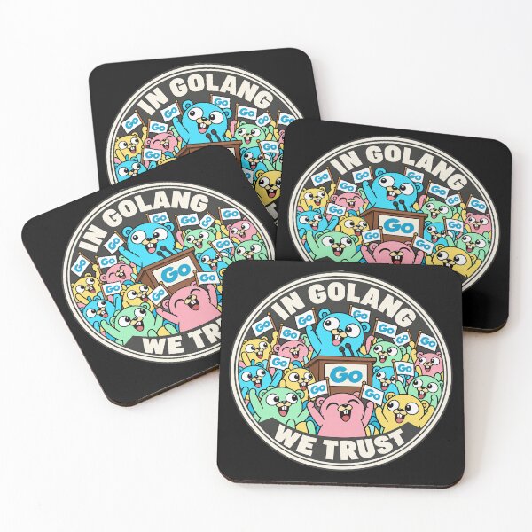 Item preview, Golang gopher mascot Go language designed and sold by Olena Du.