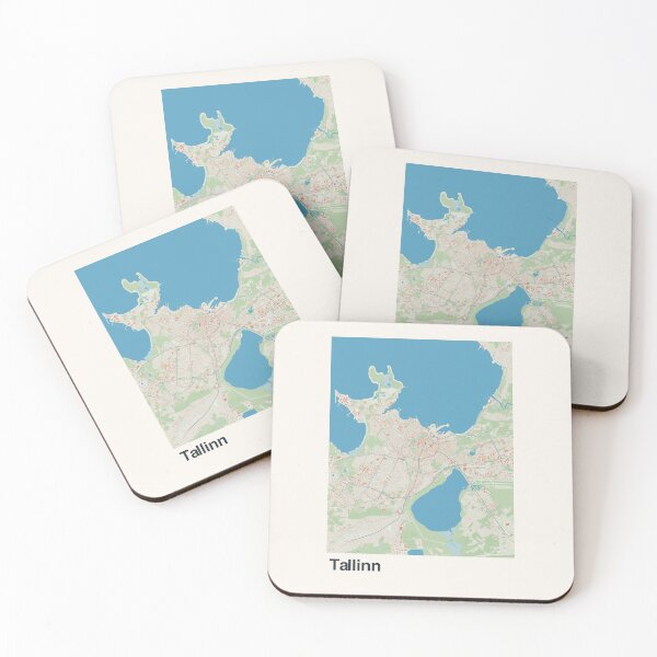 Item preview, Tallinn Minimalistic Map Art designed and sold by MapsNerd.