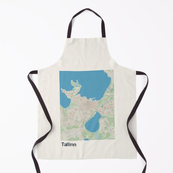 Item preview, Tallinn Minimalistic Map Art designed and sold by MapsNerd.