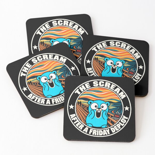 Item preview, Golang gopher mascot Go language meme designed and sold by Olena Du.