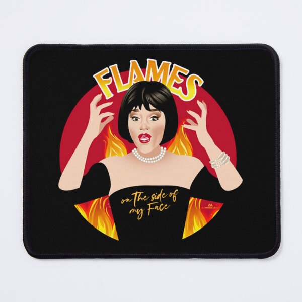 Item preview, Flames On The Side Of My Face Retro Pop Art designed and sold by lcnsdjstrtrystd.