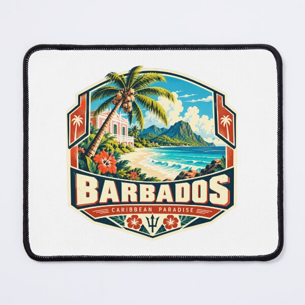 Item preview, Barbados Caribbean Paradise Island Vacation Souvenir Traveler designed and sold by kristyparkStar3.