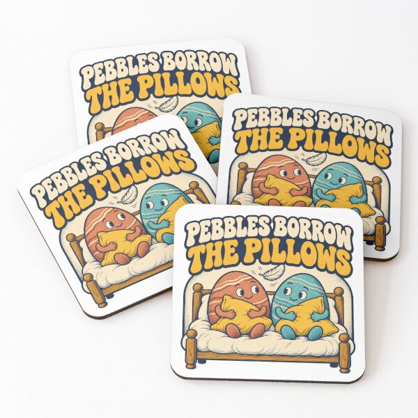 Item preview, Sleepy Pebbles Borrowing Soft Bedtime Pillows designed and sold by Pixdot.