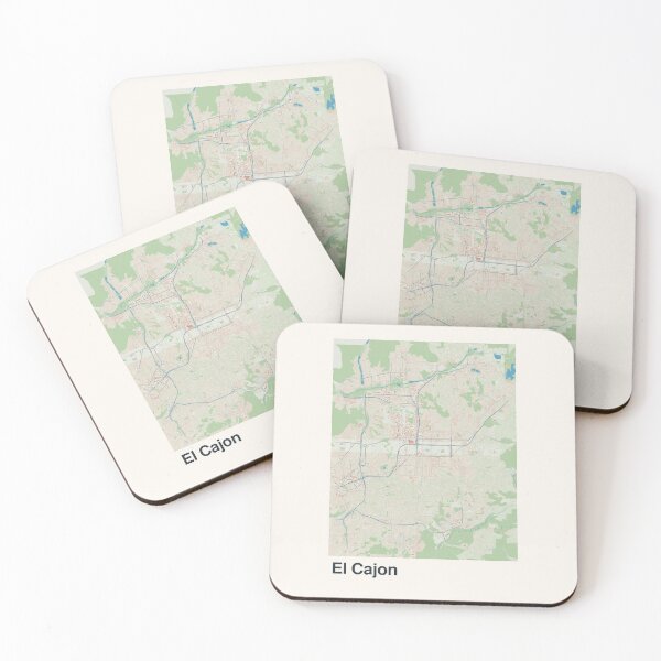 Item preview, El Cajon Minimalistic Map Art designed and sold by MapsNerd.