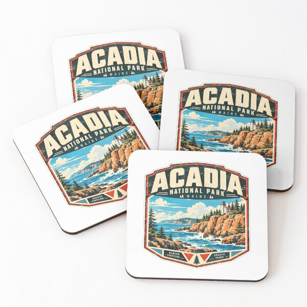 Item preview, Acadia National Park Maine Rugged Coastline Granite Peaks Travel Outdoors Visitor designed and sold by kristyparkStar3.