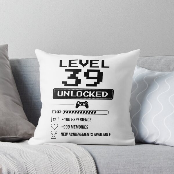 Item preview, Level 39 Unlocked birthday gift designed and sold by NumbersFort.