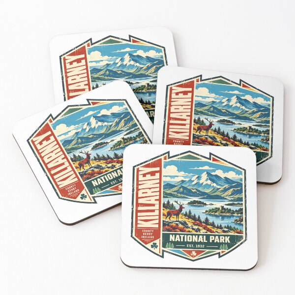 Item preview, Killarney County Kerry Ireland National Park Est 1932 Irish Travel Souvenir Hiking Nature designed and sold by NeedForParks.