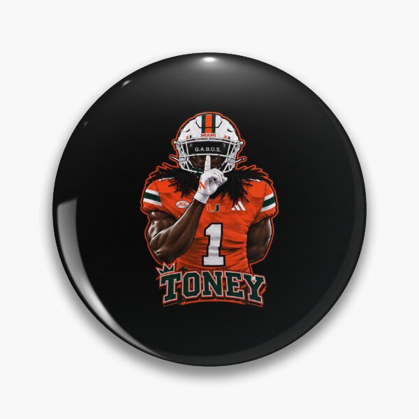 Item preview, Toney Gabos - Miami Football designed and sold by CarrolVientos.