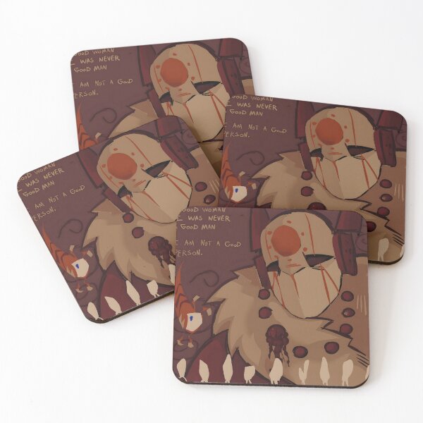 Item preview, Dark Masked Warrior with Tribal Symbols and Quote designed and sold by fibiiistd.