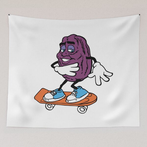 Item preview, California Raisins Skateboard Character Illustration designed and sold by fibiiistd.