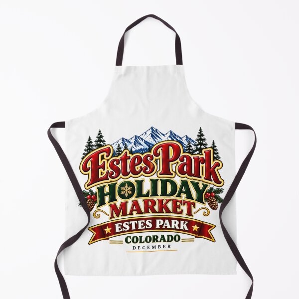 Item preview, Estes Park Colorado Christmas Market Shirt Rocky Mountain Holiday Event Outfit designed and sold by IRON WINGS /USAF.
