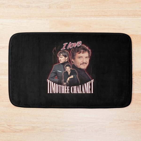 Item preview, Me encanta el collage de fans malditos de Timothée Chalamet y Pedro Pascal. designed and sold by Xavelvit.