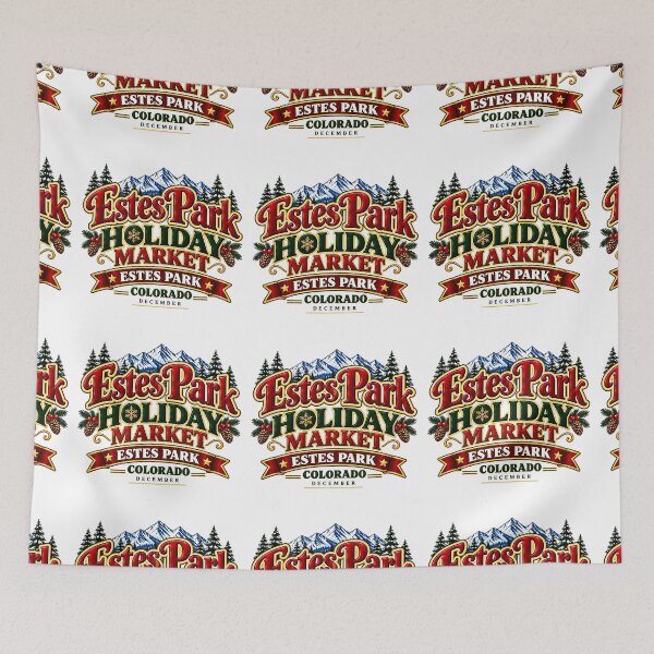 Item preview, Estes Park Colorado Christmas Market Shirt Rocky Mountain Holiday Event Outfit designed and sold by IRON WINGS /USAF.
