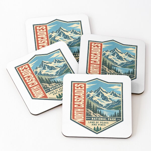 Item preview, North Cascades National Park Land Of Peaks And Pines Outdoor Traveler Adventure designed and sold by ManilStuck237.