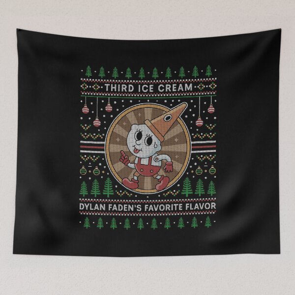 Item preview, Dylan Faden Ice Cream Ugly Sweater designed and sold by Lagelantee.