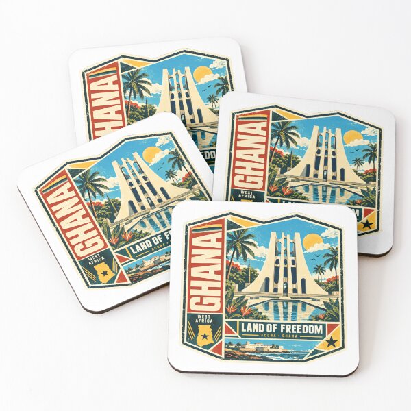 Item preview, Ghana West Africa Land Of Freedom Accra Ghana Heritage Travel designed and sold by NeedForParks.