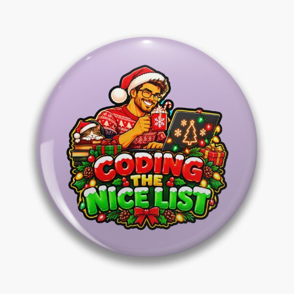 Item preview, Coding The Nice List Christmas Developer designed and sold by LV-creator.