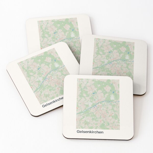 Item preview, Gelsenkirchen Minimalistic Map Art designed and sold by MapsNerd.