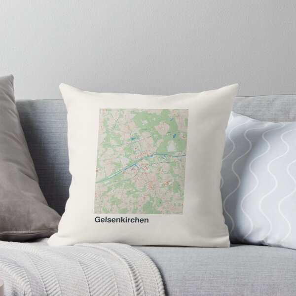 Item preview, Gelsenkirchen Minimalistic Map Art designed and sold by MapsNerd.