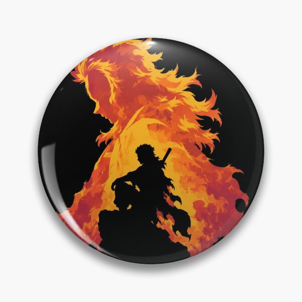 Artikelvorschau, Rengoku Flame Hashira entworfen und verkauft von Dorisiseockett.
