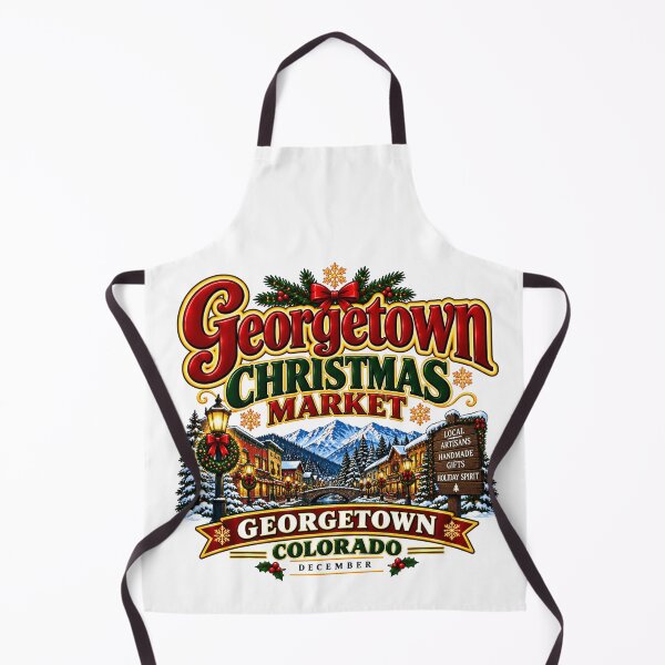 Item preview, Georgetown Colorado Christmas Market Shirt Historic Mountain Town Holiday Event designed and sold by IRON WINGS /USAF.