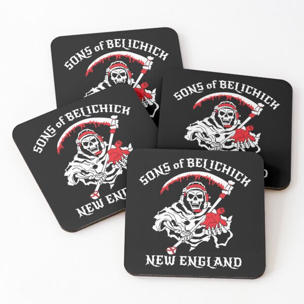 Item preview, Sons Of Belichick New England Football Grim Reaper Graphic designed and sold by lcnsdjstrtrystd.