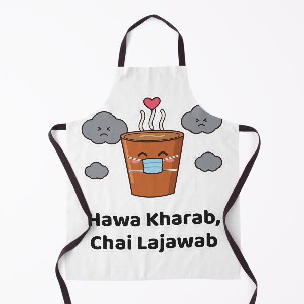 Item preview, Hawa Kharab Chai Lajawab - Divertido Desi Smog Chai designed and sold by Chai & Chaos.
