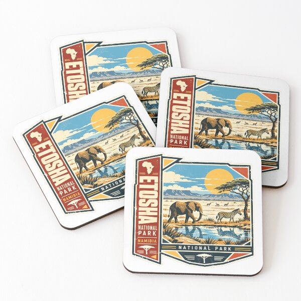 Item preview, Etosha National Park Namibia African Safari Wildlife Travel Adventure designed and sold by NeedForParks.