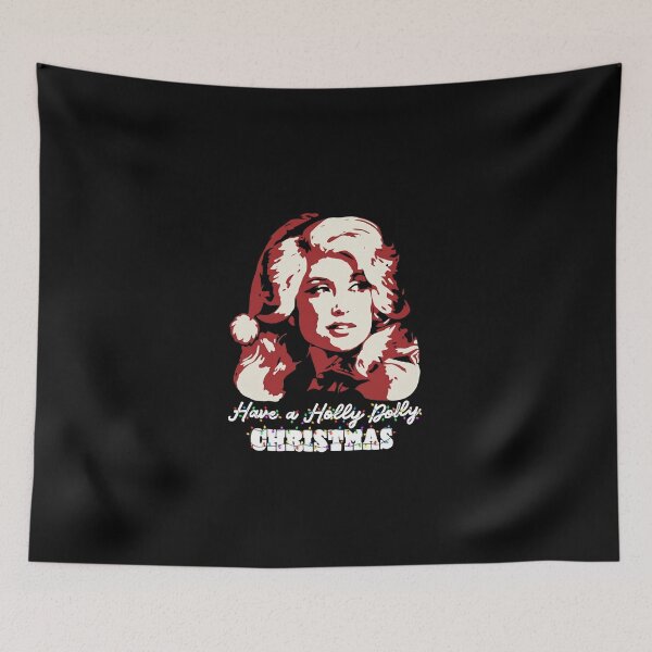 Item preview, Have A Holly Dolly Christmas- Dolly Parton Country Music Legend Christmas Xmas designed and sold by Elenafatulla.