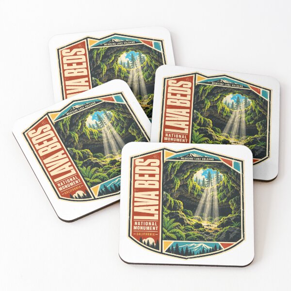 Item preview, Lava Beds National Monument California Medicine Lake Volcano Travel Souvenir designed and sold by JasonStars123.
