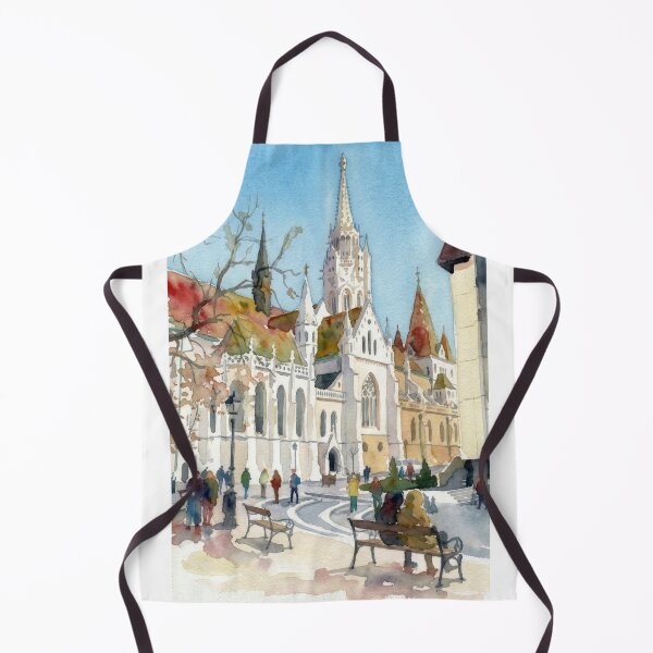 Item preview, Matthias Church Budapest, Diamond Tiled Roof designed and sold by caracatita75.