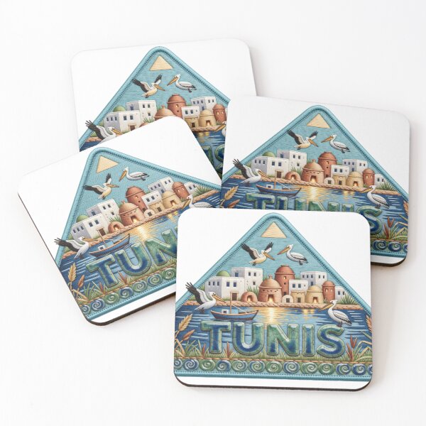 Item preview, Tunis Village Fayoum Egypt Pyramid Sticker, Pottery Lake Qarun Embroidered Patch Travel Decal designed and sold by Imaginarium of Chaos falcon88 .