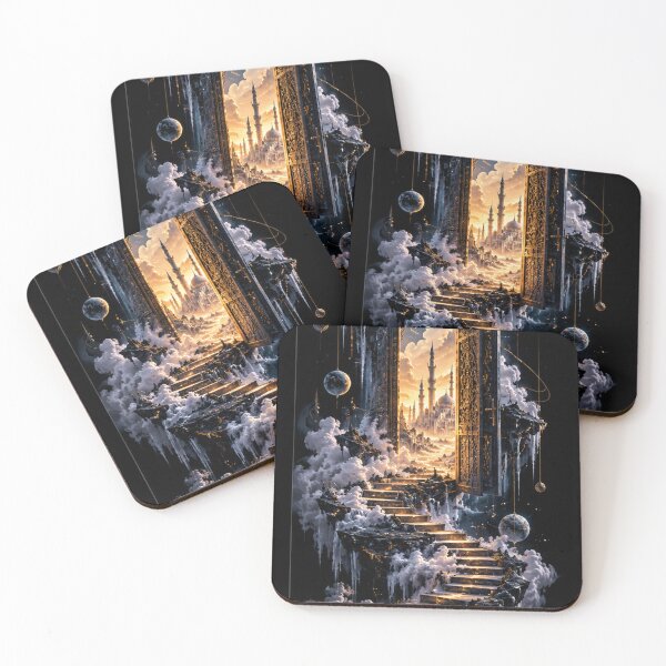 Item preview, The Hidden Gateway – Fantasy Portal Art designed and sold by Qelvyraq.