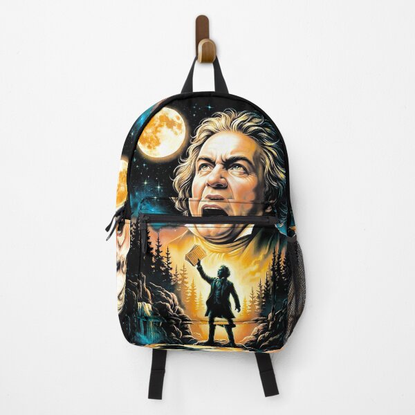 Item preview, Ludwig van Beethoven Howling At The Moon Classical Music designed and sold by GrandeDuc.