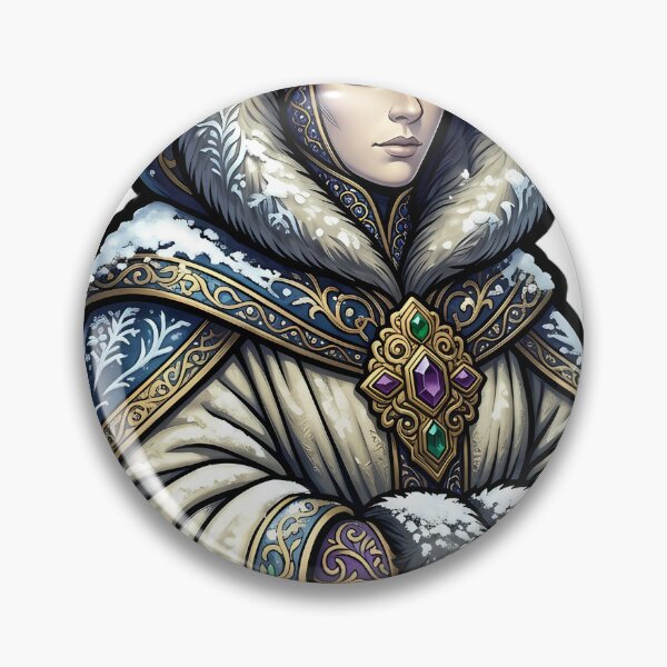 Item preview, Snow Witch - Frost Dusted Cloak Solstice Figure designed and sold by IllumeInk.