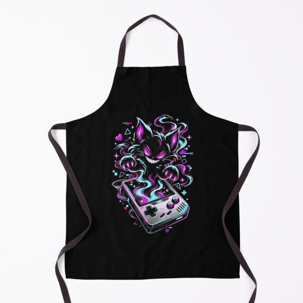 Item preview, Neon Cat Gamer Spirit Retro Handheld Art designed and sold by SoyLamderma.