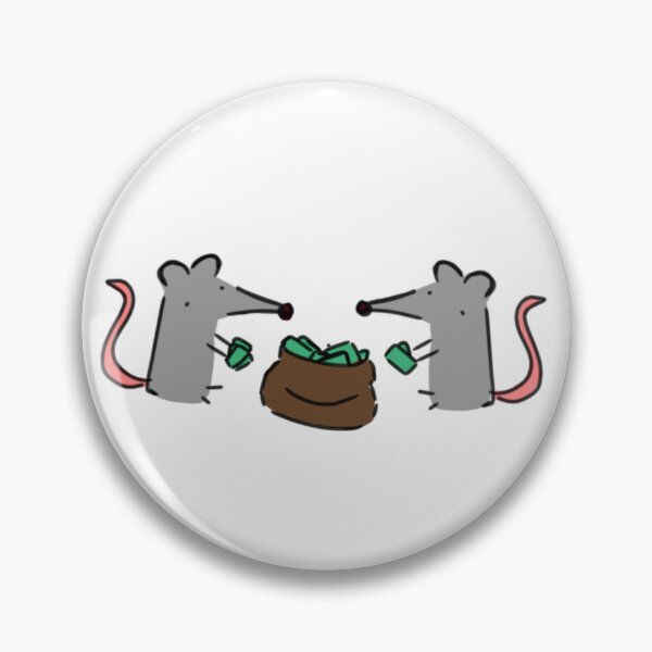 Item preview, Rats counting loot designed and sold by DecayedToast.