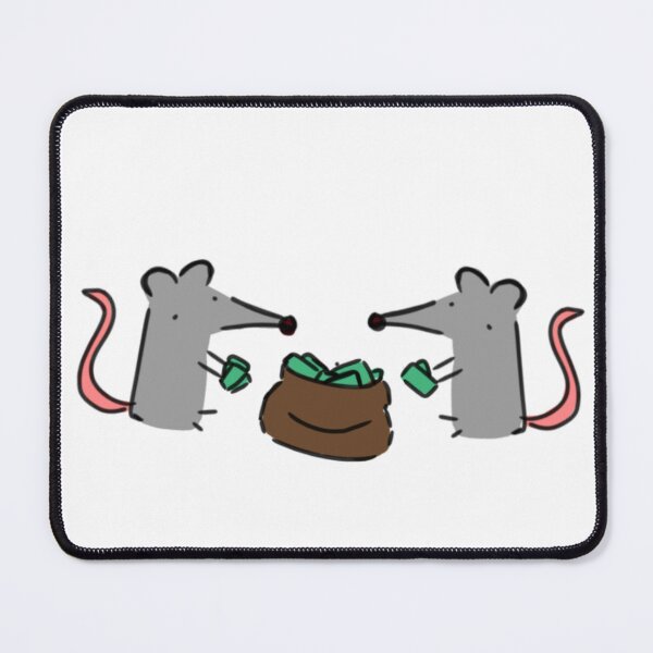 Item preview, Rats counting loot designed and sold by DecayedToast.