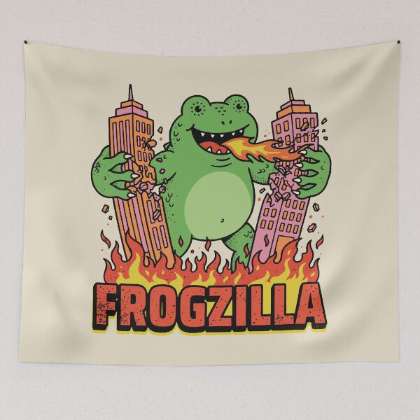 Item preview, Frogzilla. designed and sold by EunsooLee.