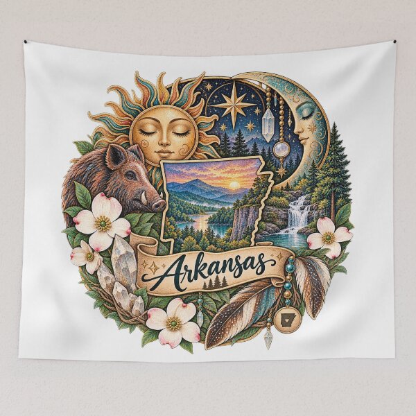 Item preview, Arkansas Celestial Wonders designed and sold by Whimspired By Paxx.