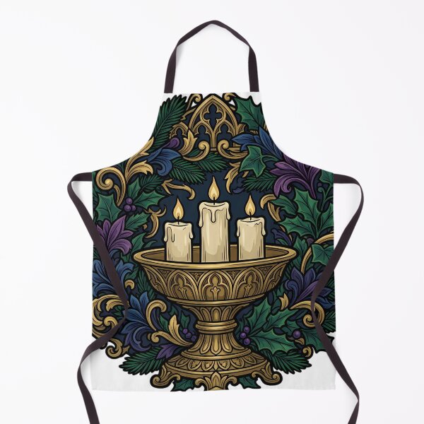Item preview, Yule Candle Holder - Brass Dish Gothmas Emblem designed and sold by IllumeInk.