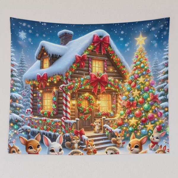 Item preview, Cozy Woodland Christmas designed and sold by Sybille-Yates.