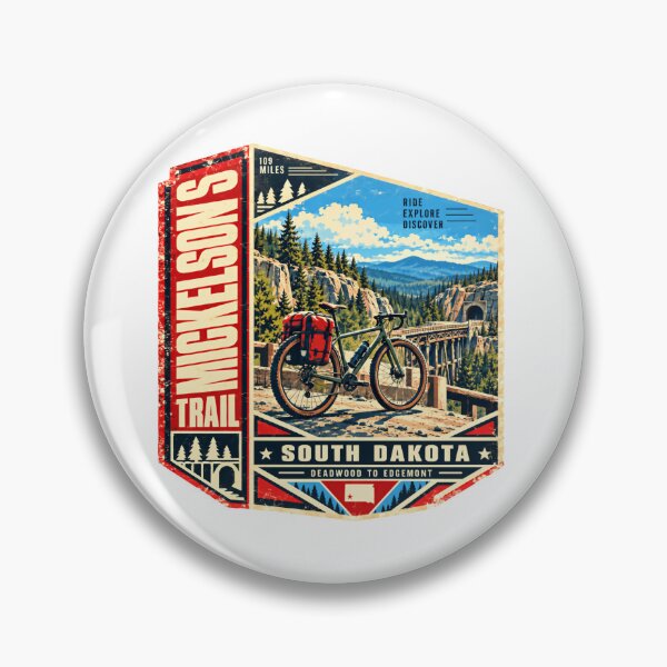 Item preview, Mickelson's Trail South Dakota Cycling Deadwood To Edgemont Ride Explore Discover designed and sold by JasonStars123.