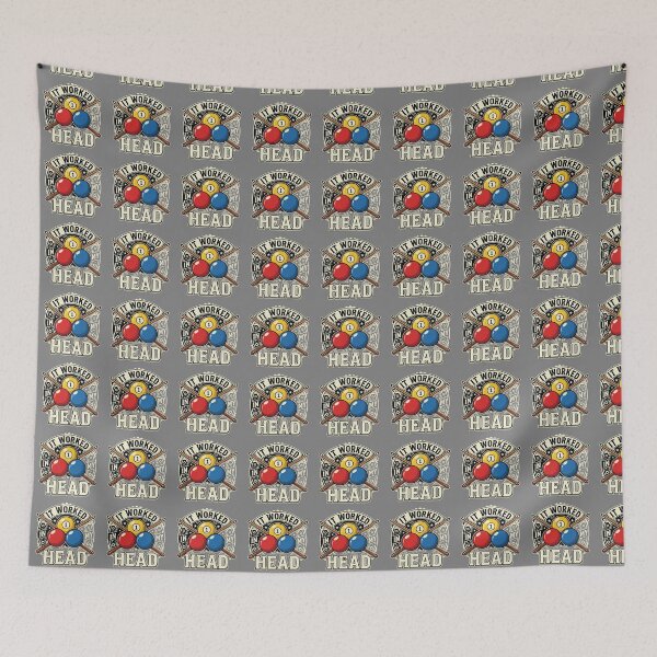 Item preview, It Worked In My Head Pool Billiards Player Humor designed and sold by SofiBlair.