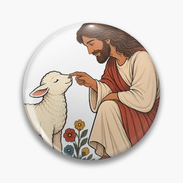 Item preview, Jesus Lamb Boop Bible Verse Luke Christian  designed and sold by Lecalciro.